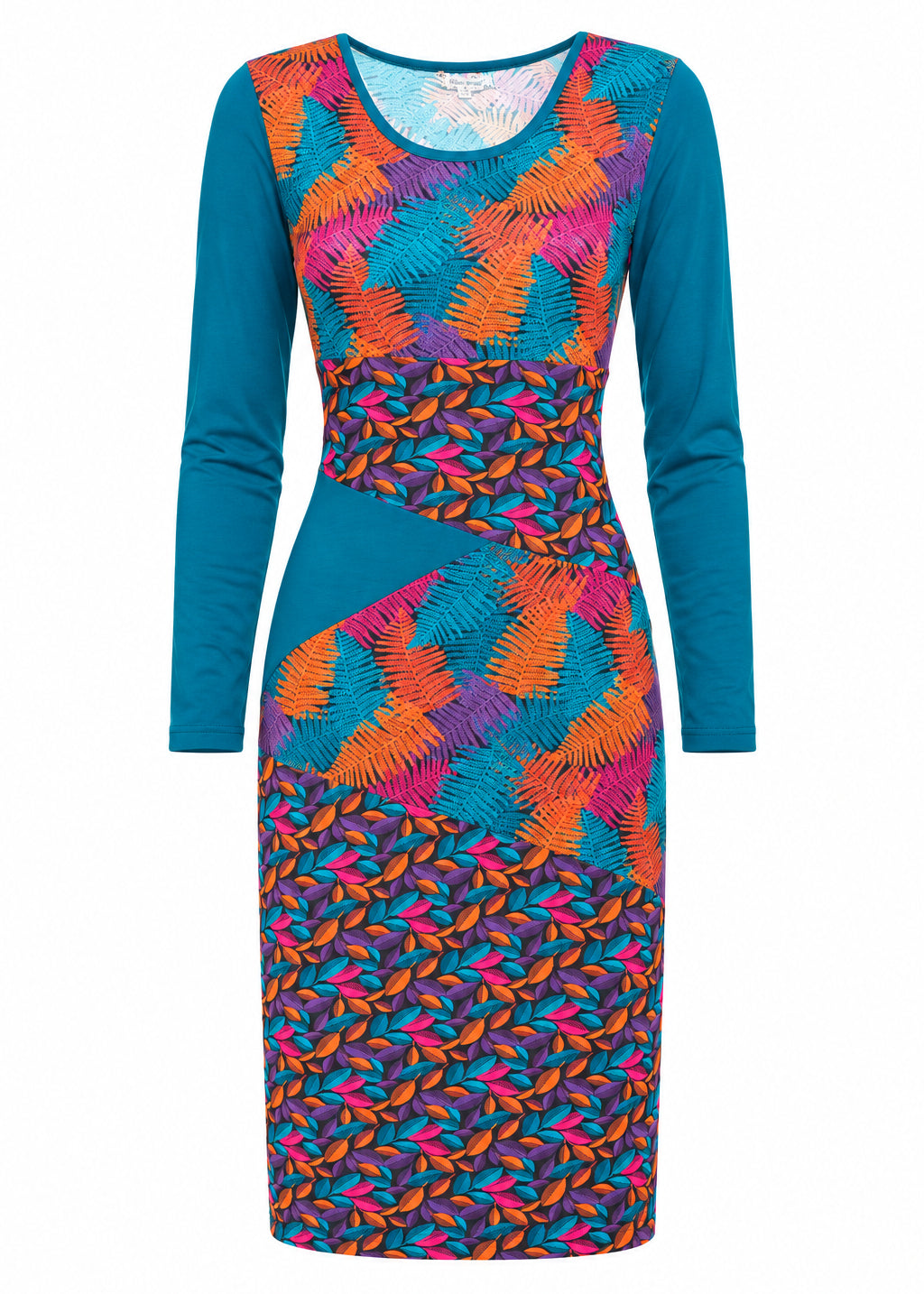 W22D37 - Abito tubino Colourful Soul Baba Design - Gipsy Fashion Wear 
