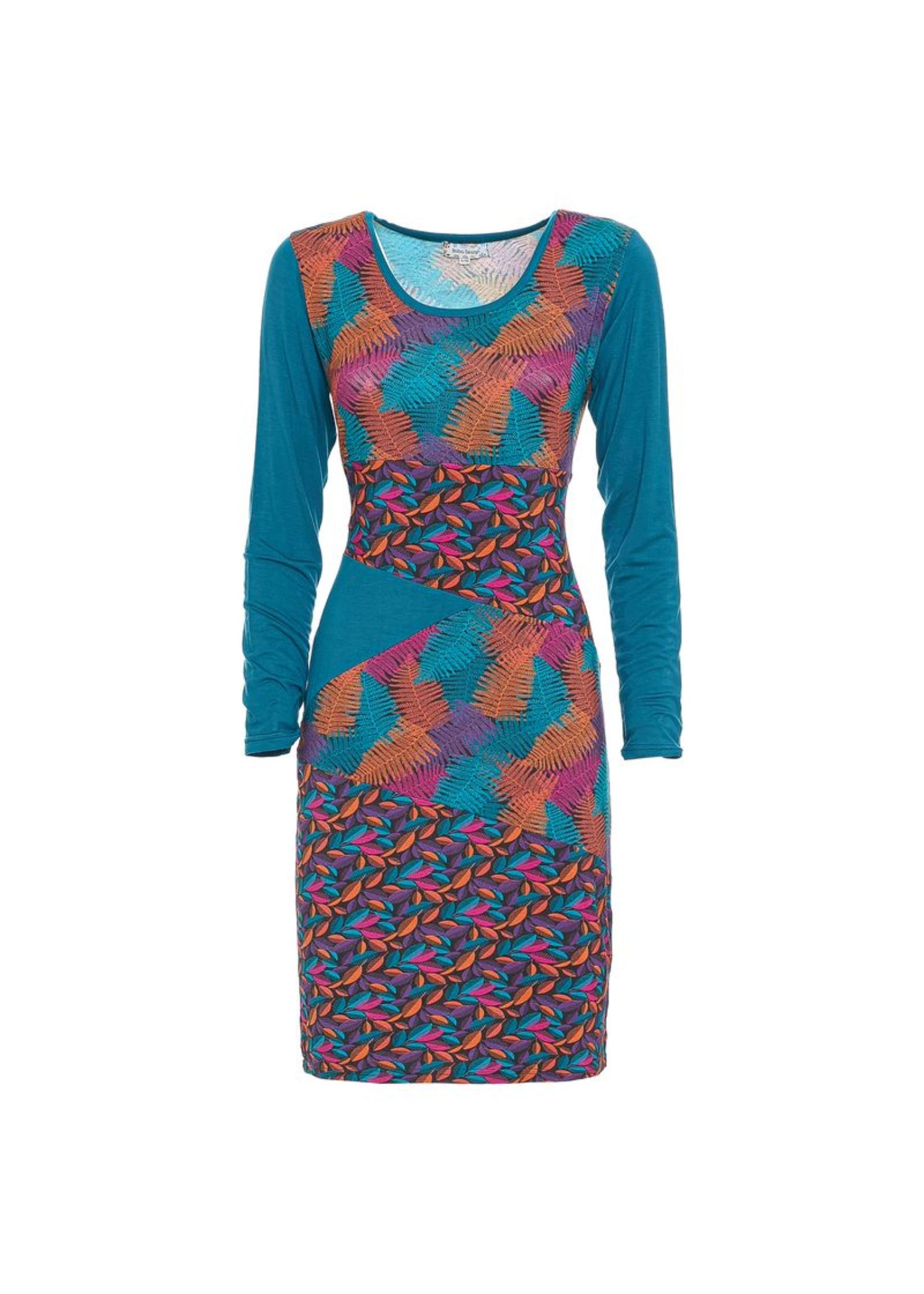 W22D37 - Abito tubino Colourful Soul Baba Design - Gipsy Fashion Wear 