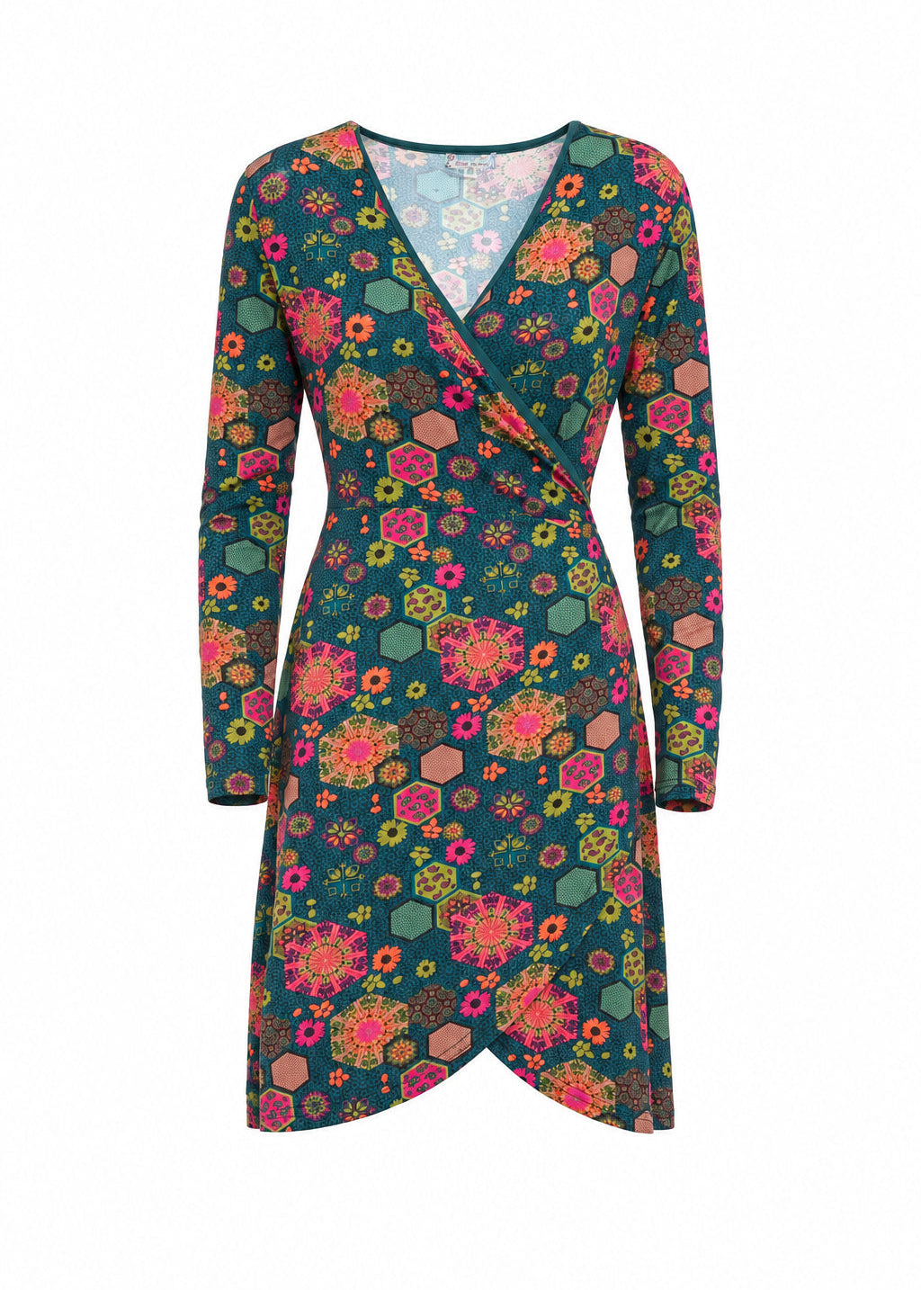W22D39 - Abito incrociato Winter Nomad Baba Design - Gipsy Fashion Wear 