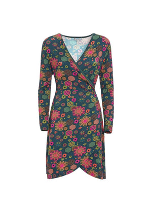 W22D39 - Abito incrociato Winter Nomad Baba Design - Gipsy Fashion Wear 