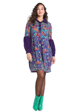 W22HBD09 - Abito Chemisier Free Spirit Happy Baba by Baba Design - Gipsy Fashion Wear 