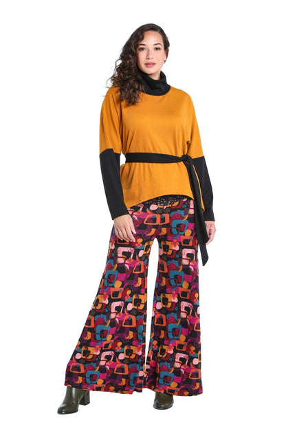 W22HBP04 - Pantalone Gipsy Leaves Happy Baba by Baba Design