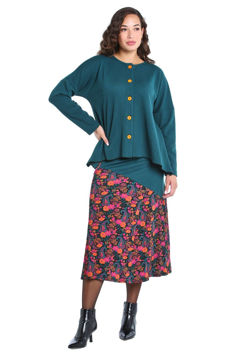 W22HBSK03 - Gonna Autumn Paisley Happy Baba by Baba Design - Gipsy Fashion Wear 