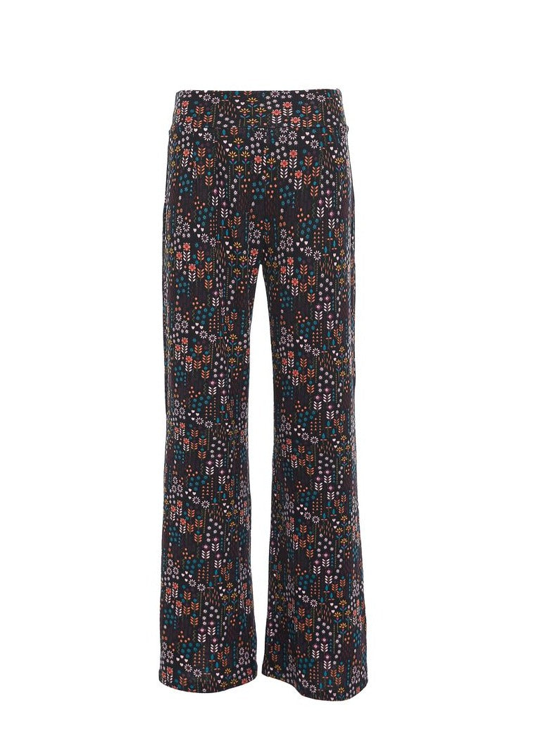 W22P02 - Pantalone Gipsy Leaves Baba Design - Gipsy Fashion Wear 