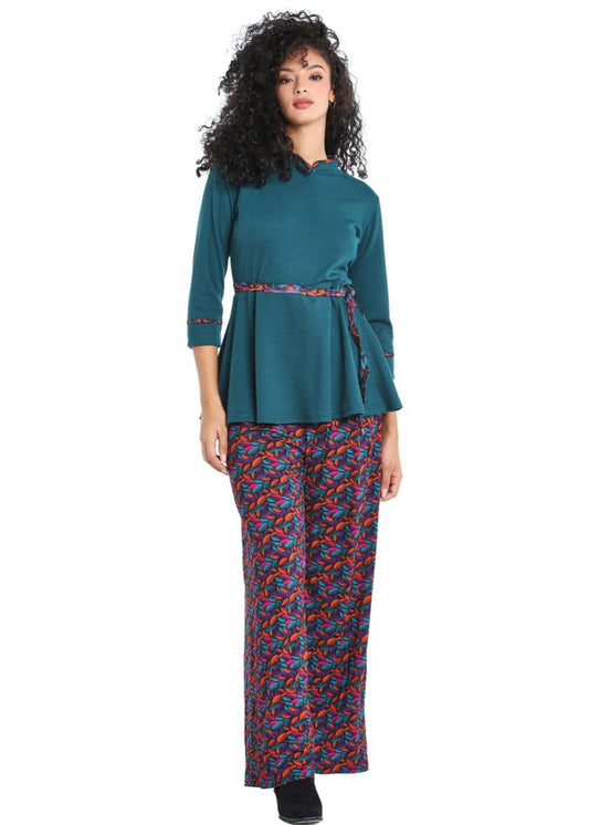 W22P06 - Colorful Soul Baba Design trousers