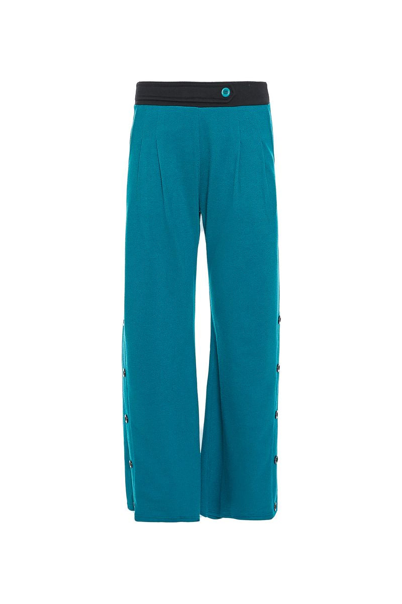 W22P07 - Pantalone tinta unita Free Spirit - Gipsy Fashion Wear 