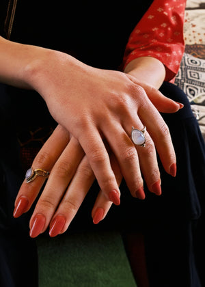 Anello Goccia di Pietra - Gipsy Fashion Wear 