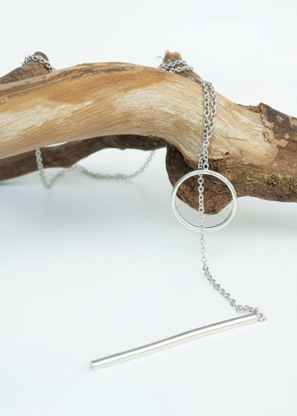 Collana Cerchio e Asta - Gipsy Fashion Wear 