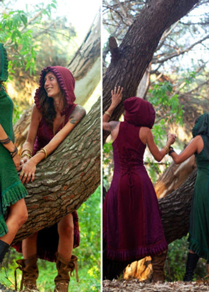 Hoody Gipsy Dress - Gipsy Fashion Wear 