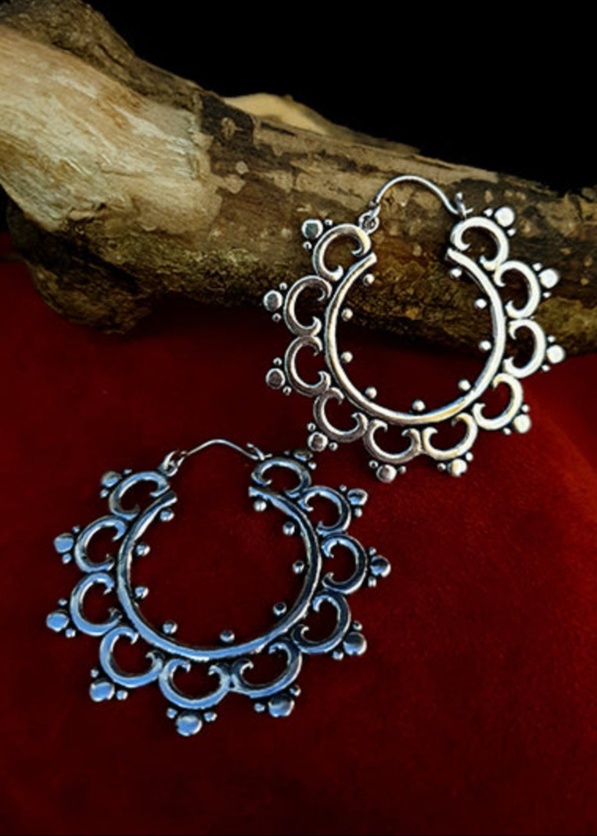 Orecchini Cerchio Mandala - Gipsy Fashion Wear 