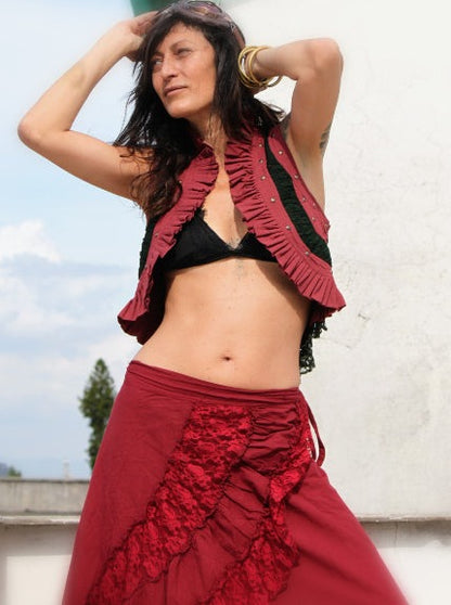 Circus Gypsy Vest - Gipsy Fashion Wear 