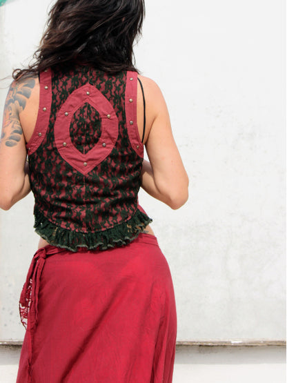 Circus Gypsy Vest - Gipsy Fashion Wear 