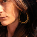 Orecchini Cerchio grande Mandala - Gipsy Fashion Wear 