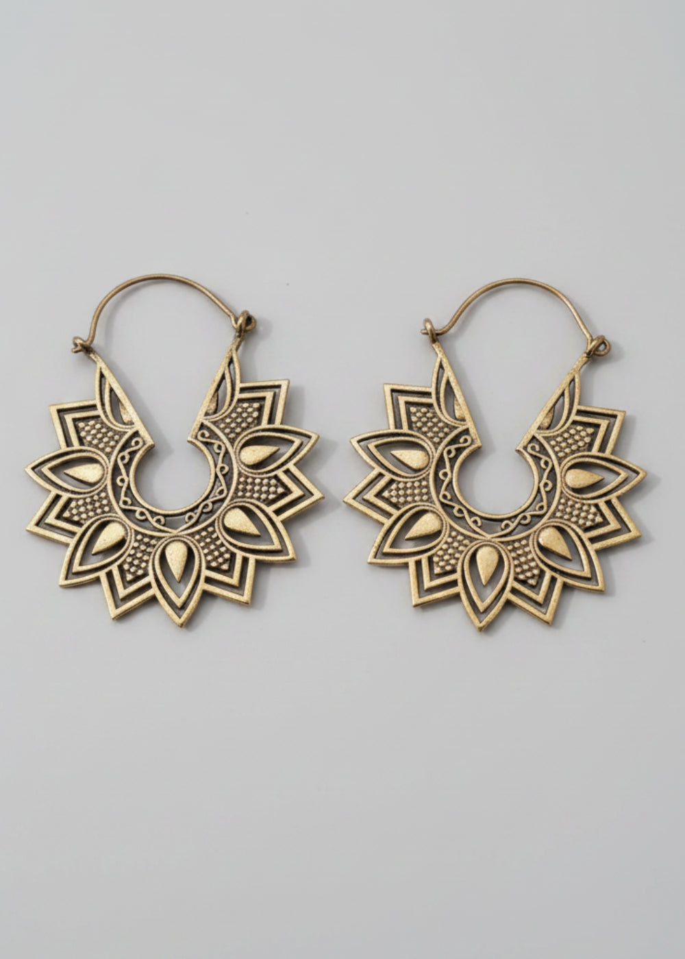 Orecchini Sacred Flower - Gipsy Fashion Wear 