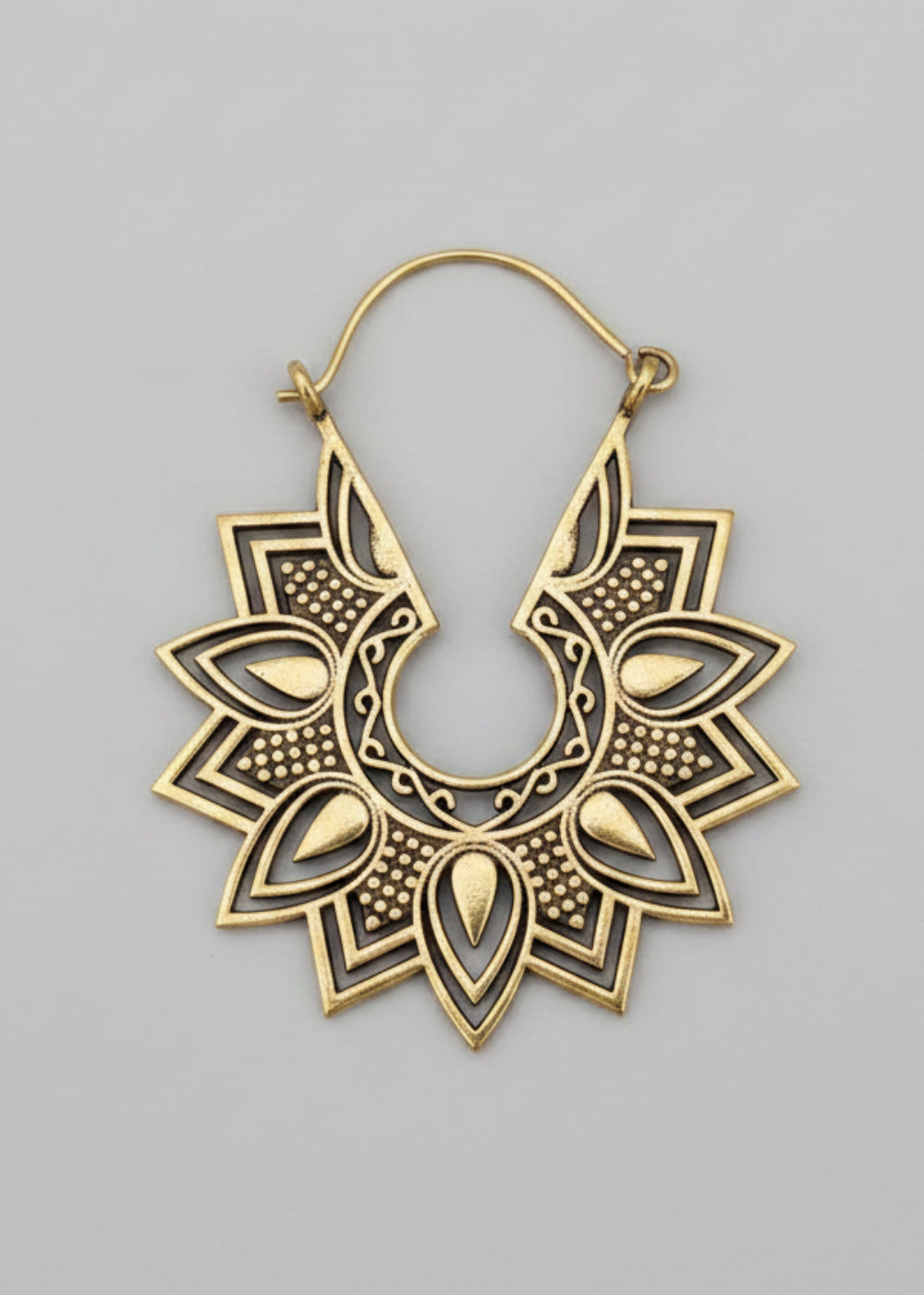 Orecchini Sacred Flower - Gipsy Fashion Wear 